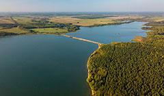 Прекрасные "хранилища": искусственные водоёмы Беларуси, которое впечатляют не меньше, чем озёра Синеокой