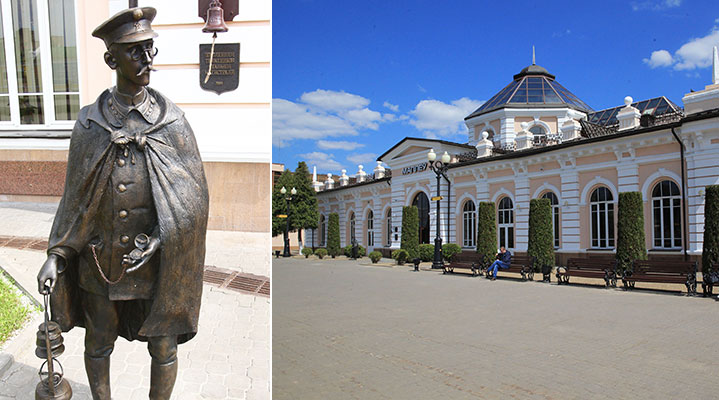 Mogilev railway station