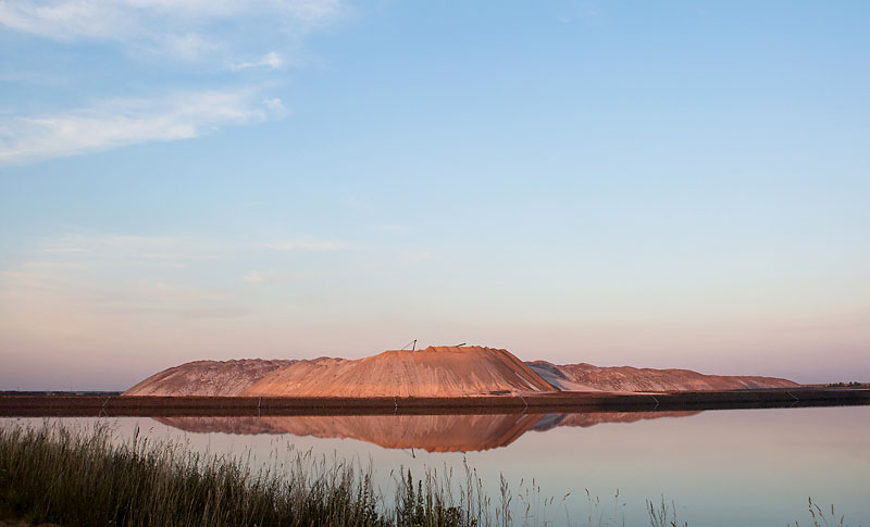 Soligorsk  salt slag heaps