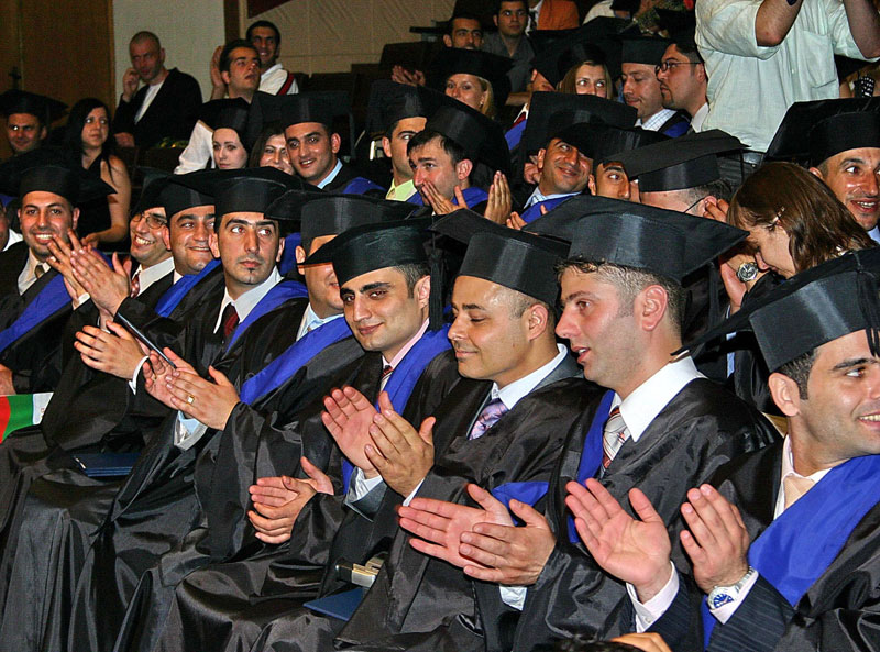 A graduation ceremony