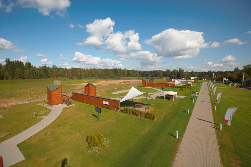 Shooting facilities of the BTSF Sporting Club