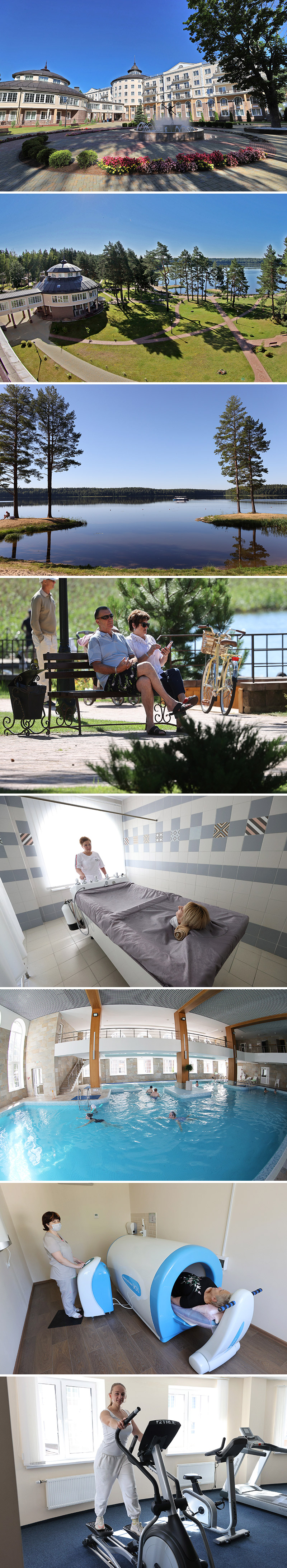 Tourists from more than 30 countries spend vacations in the sanatorium complex Plissa