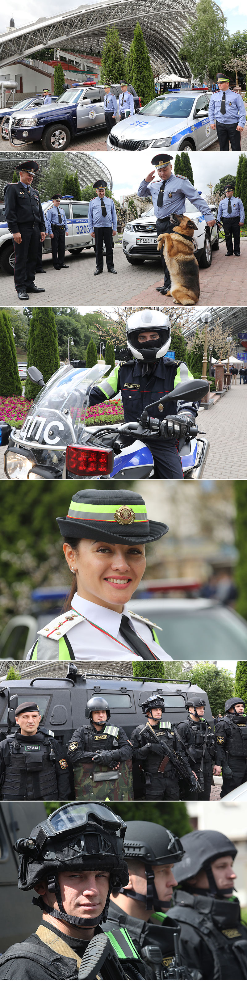 Vitebsk police step up security during the Slavianski Bazaar festival