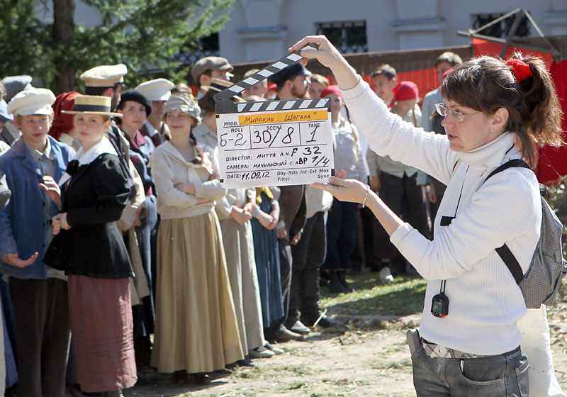 The shooting of Alexander Mitta’s movie under the working title “Miracle of Chagall” in Vitebsk in September 2012