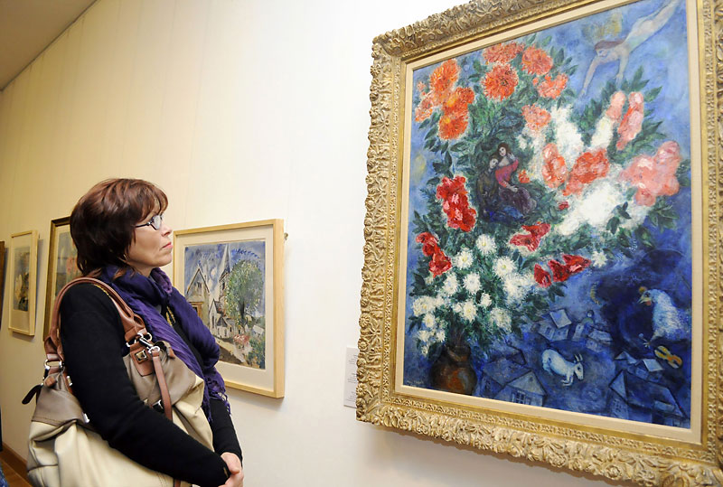 The exhibition “Marc Chagall: Life and Love” in Minsk