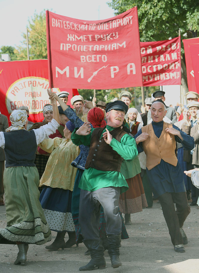 The shooting of the “Miracle of Chagall”