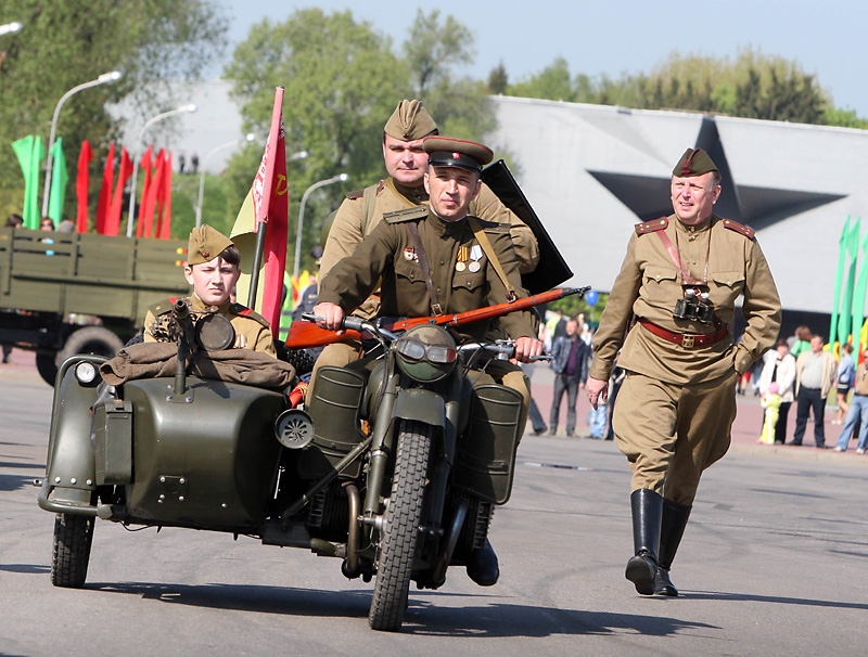 Parade at the Brest Hero Fortress