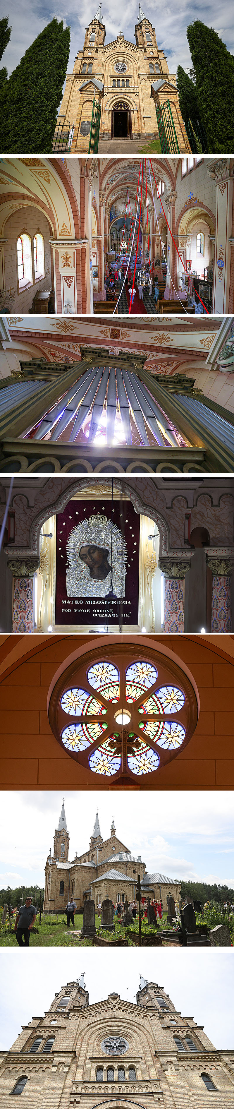 Roman Catholic Church of St. Michael the Archangel in the village of Belogruda,Lida District