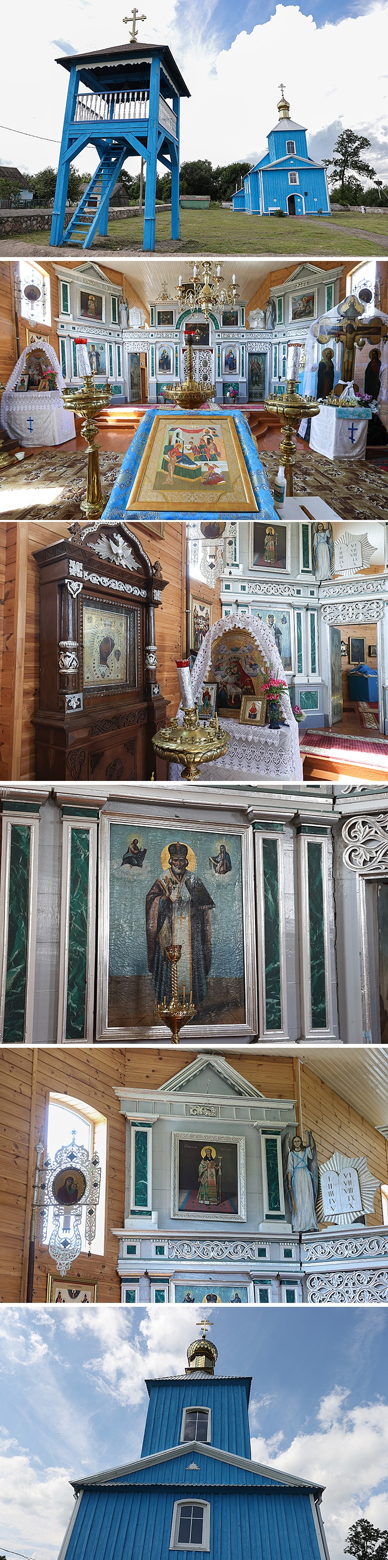 Church of the Nativity of the Most Holy Theotokos in the village of Goldovo, Lida District