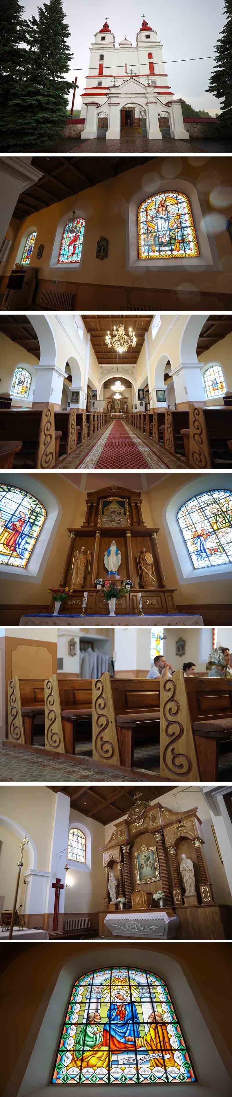 Transfiguration Church in the agro-town of Vaverka, Lida District
