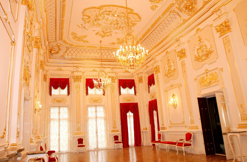 Inside Nesvizh Palace
