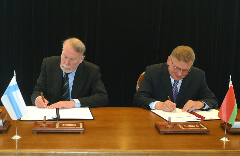 Belarus and Finland sign an investment protection agreement