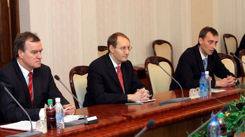 Delegation of the financial group Raiffeisen in Minsk