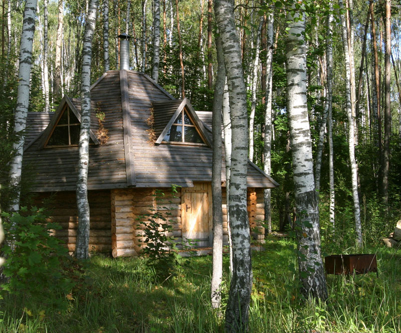 A hunting lodge, Vileika region