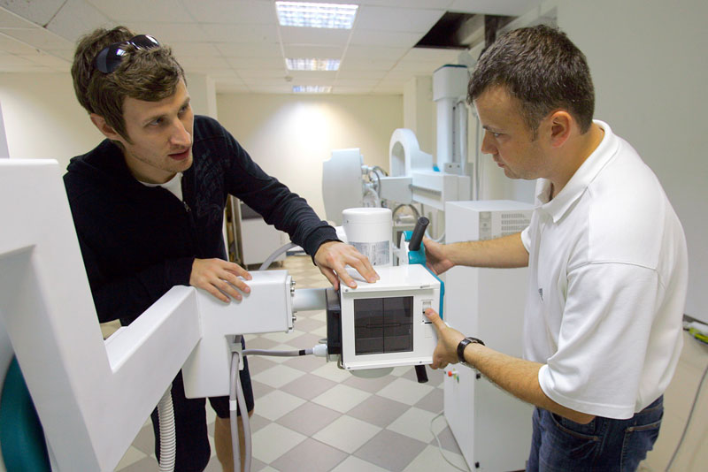 Scanner manufacturing at the Adani company