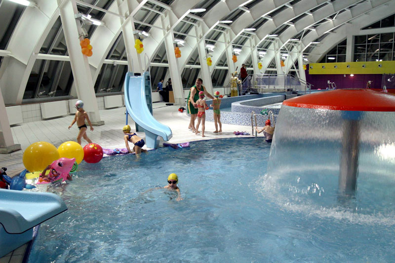 An aqua-park, Zhlobin