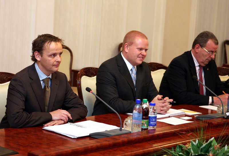 Delegation of the Phillips company in Minsk