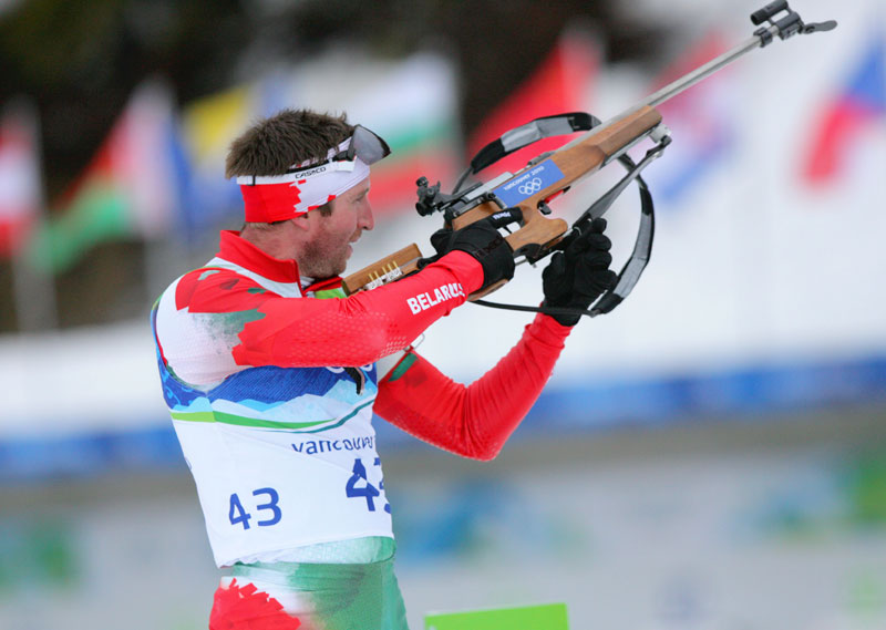 Belarusian Rustam Valiullin, Men’s Biathlon 12.5km Pursuit, Vancouver 2010 Olympics