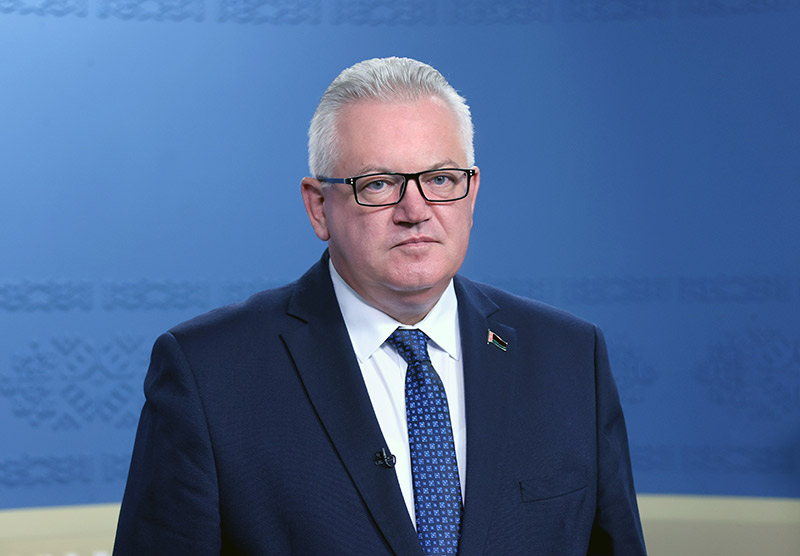 Chairman of the Central Election Commission of Belarus Igor Karpenko