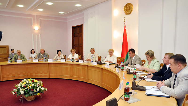 Заседание Центральной комиссии Республики Беларусь по выборам и проведению республиканских референдумов