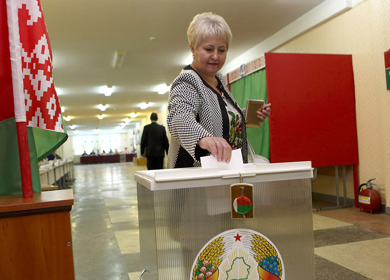Основной день голосования на парламентских выборах-2016 (Гродно)