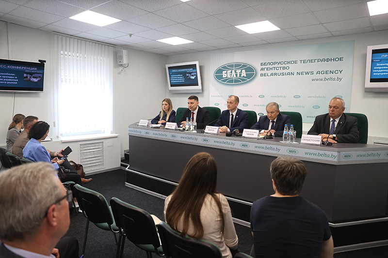 Press conference at BelTA