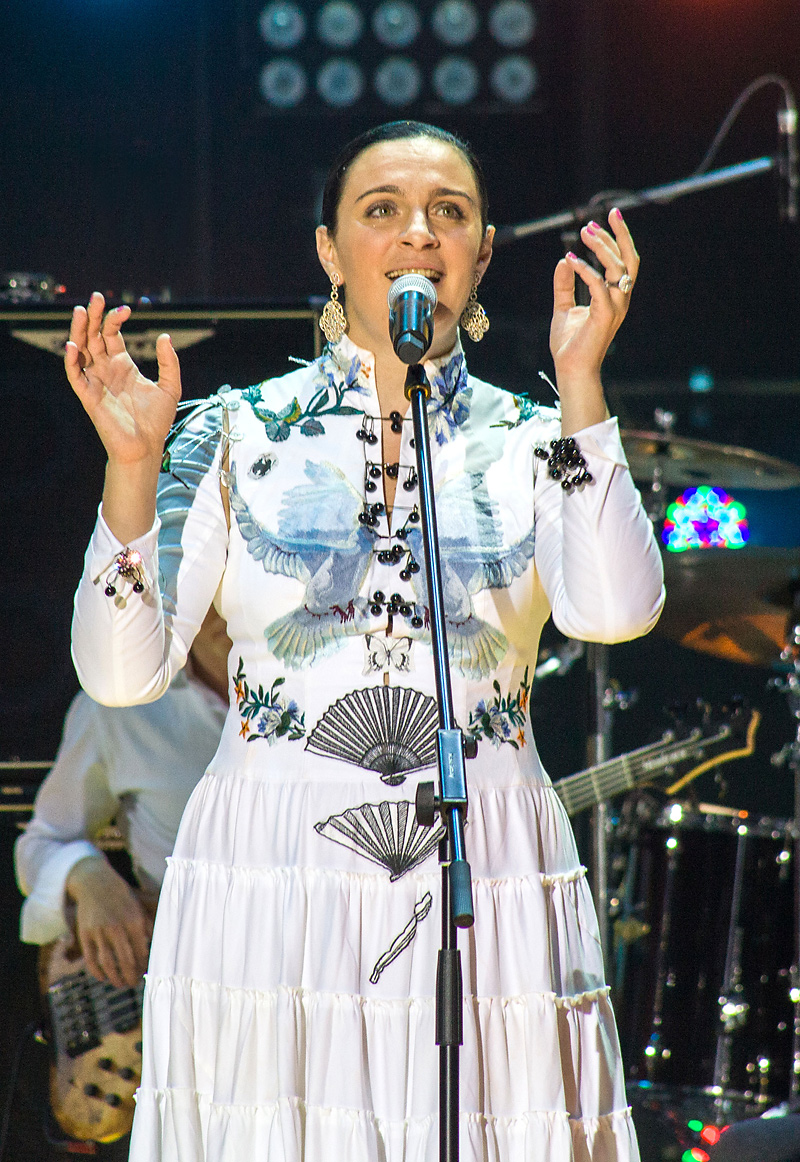 Yelena Vayenga gives concert in Vitebsk (2013)