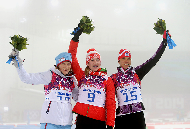 Дарья Домрачева завоевала свое первое олимпийское золото