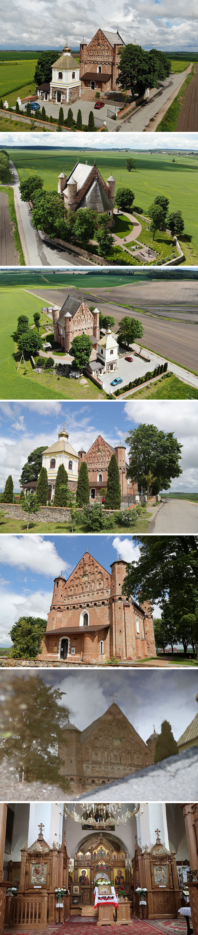 St. Michael Church in the village of Synkovichi, Zelva District