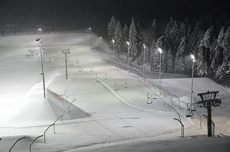 New tracks for mountain skiers and snowboarders have been opened on Silichi’s northwestern slope.