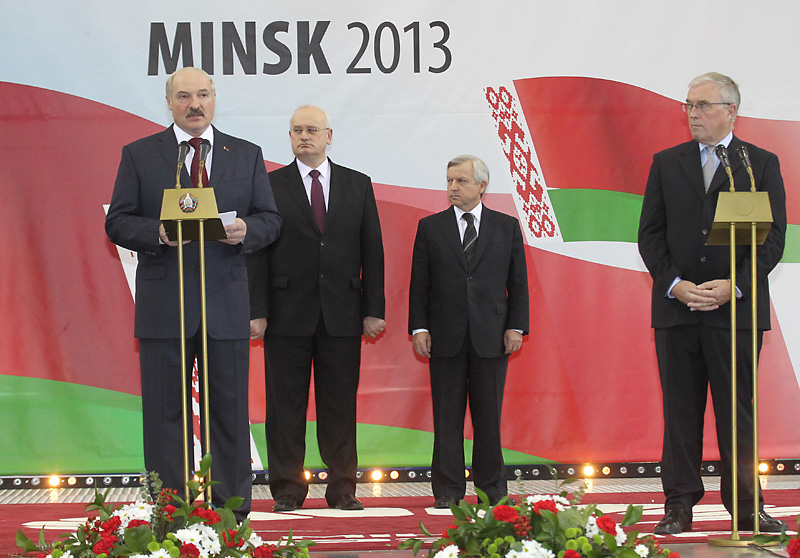 Opening ceremony of the 2013 UCI Track Cycling World Championships