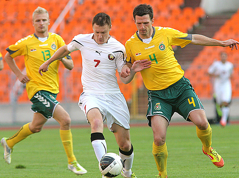 Belarus vs. Lithuania friendly match (2012)
