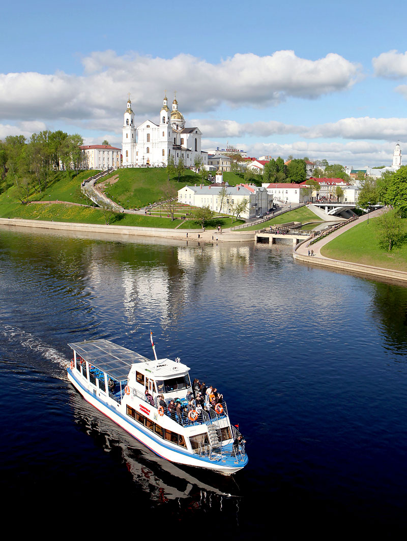 The cruiser Severnaya Stolitsa in Vitebsk