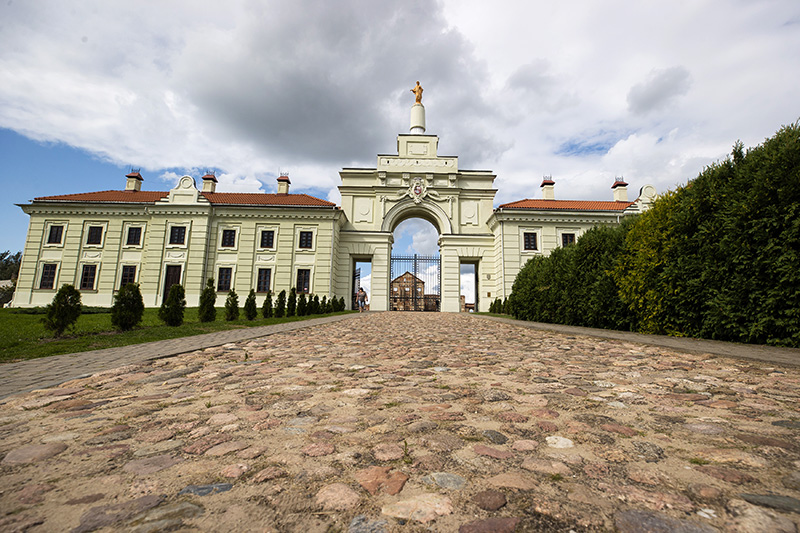 The Palace complex of the Sapegas in Ruzhany