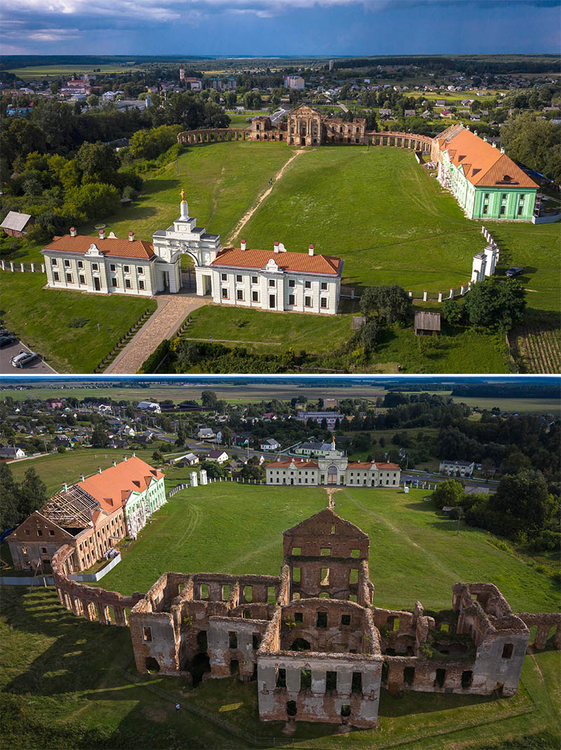 The monument of architecture of the 17th-18th centuries Ruzhany Palace