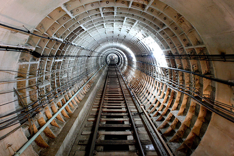 Minsk metro tunnel