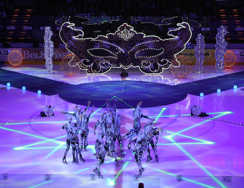 Grand show at the opening of Minsk Arena