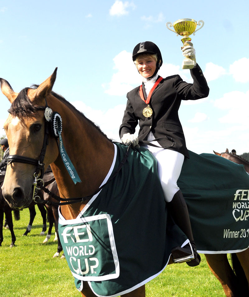 Olympic Games participant (2008, 2012), Belarus eventing champion Elena Telepushkina