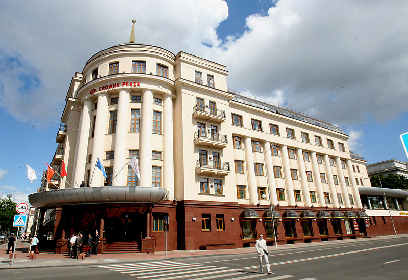 Атэль Crowne Plaza ў Мінску