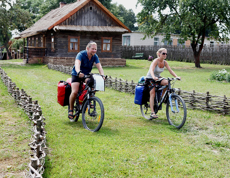 Biking around Belarus