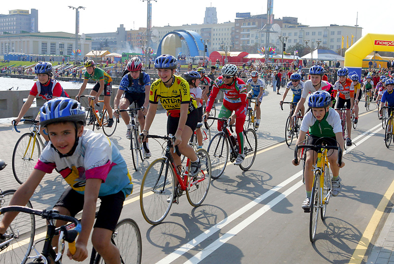 Minsk bike path