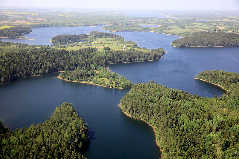 A bird's eye view of Ushachi District