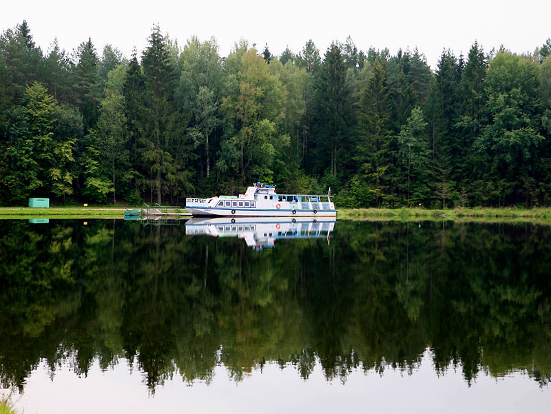 A motor ship tour along Augustow Canal