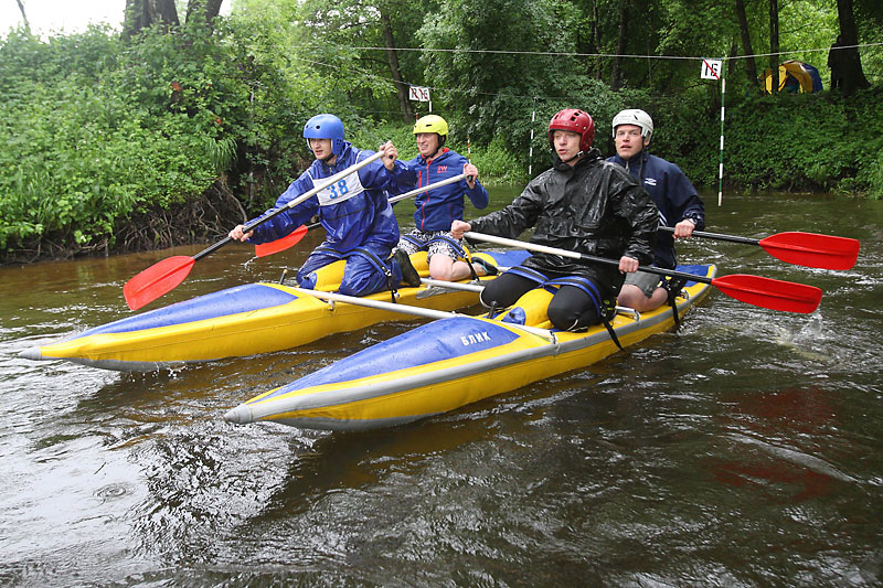 The Neman Spring competitions on Augustow Canal