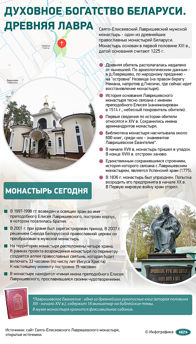 Духовное богатство Беларуси. Древняя лавра