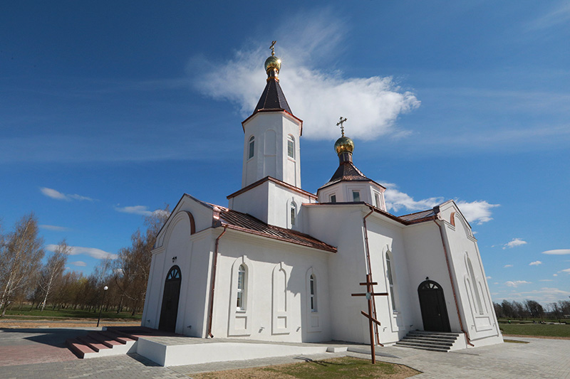 Храм в честь Рождества Иоанна Предтечи в агрогородке Буйничи