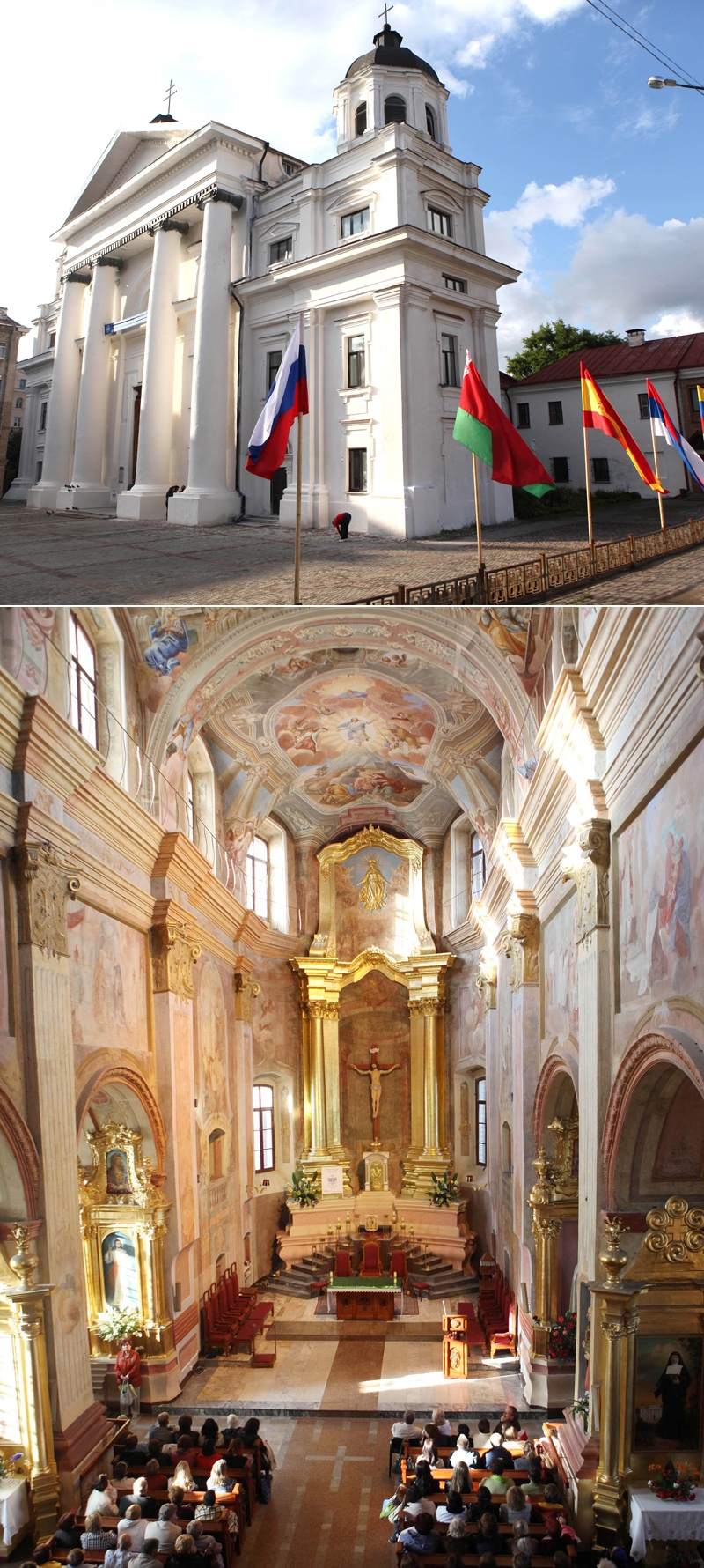 St. Stanislaus Cathedral in Mogilev