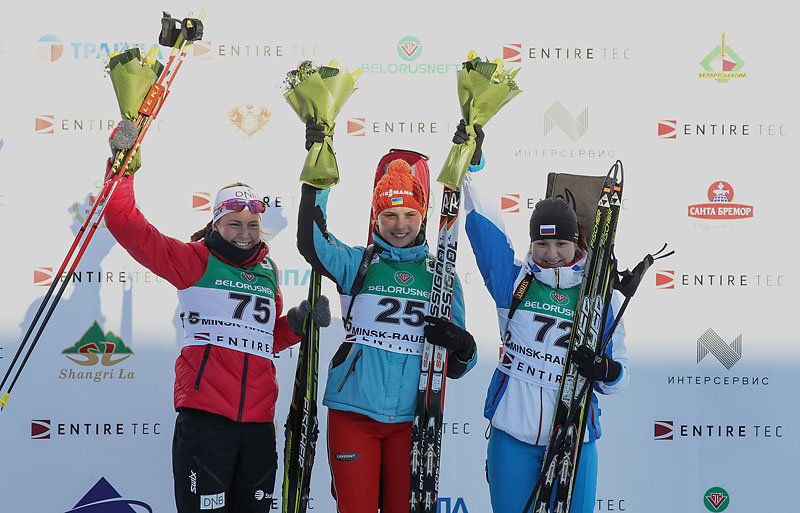 Ukraine’s Anna Krivonos claims 10km Individual gold at Raubichi