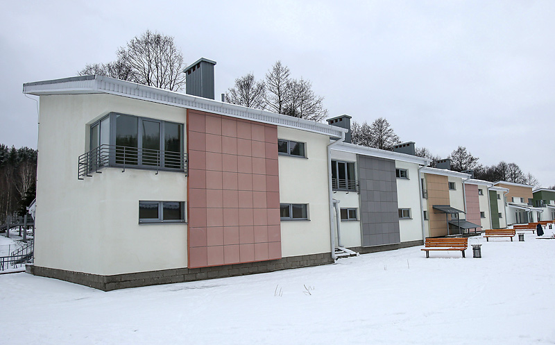 Houses for teams in Raubichi