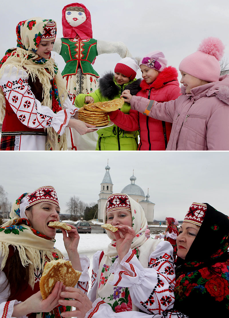 Бліны на Масленіцу